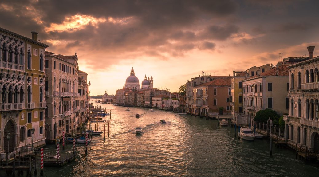 venice at night